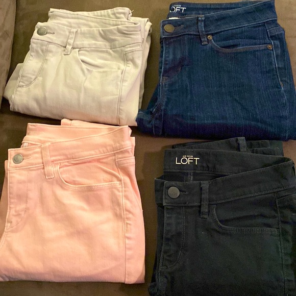 LOFT size 2/4 jeans - Picture 2 of 9